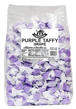 Adams & Brooks Taffy -  Grape 3lb X 1 Unit