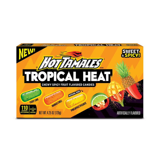 Theater Box Hot Tamales Tropical Heat 5oz X 12 Units - CandyStation