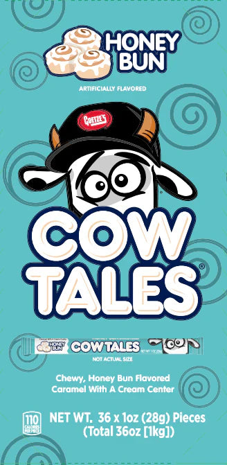 Cow Tales Honey Bun X 36 Units