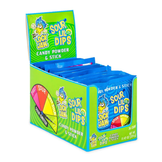 Koko's Lock Jaw Sour Lil Dips Singles 0.31oz X 36 Units