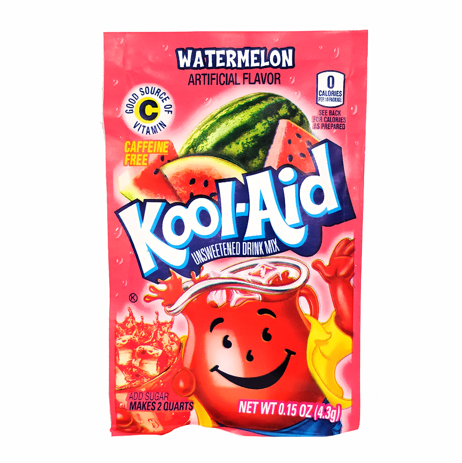 KOOL-AID UNSWEETENED 2QT - WATERMELON 