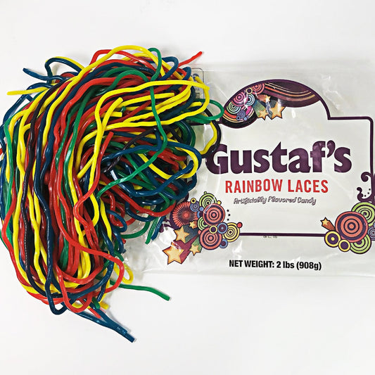 Gustaf's Bulk Laces Rainbow 2.2lb X 1 Unit