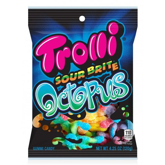 TROLLI PEG BAG - SOUR BRITE OCTOPUS 