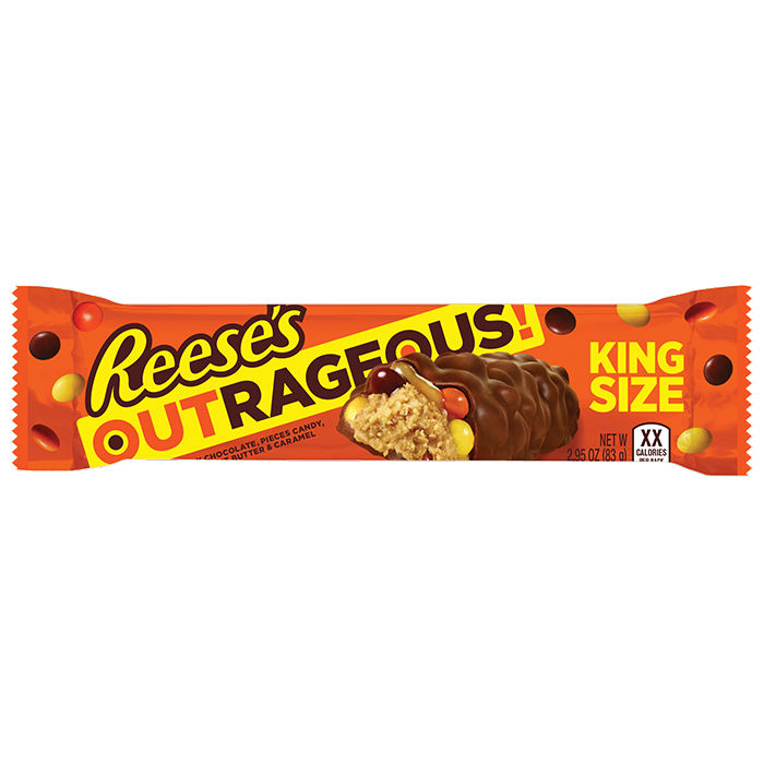 HERSHEY REESE OUTRAGEOUS KING SIZE