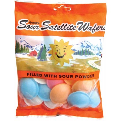 Satellite Wafer Sour Bags 1.23oz X 12 Units