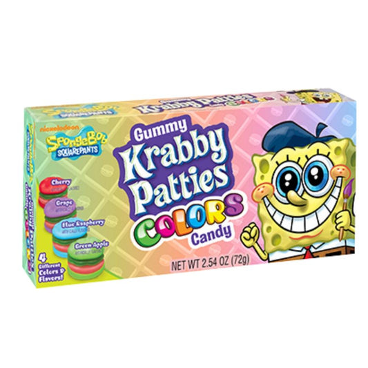 FRANKFORD SPONGEBOB GUMMY KRABBY PATTIES COLORS THEATER BOX