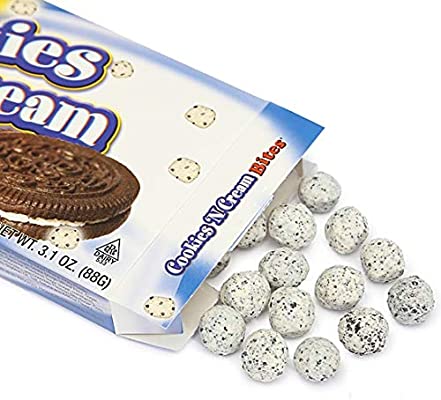 THEATER BOX COOKIES N CREAM BITES UNPACKED
