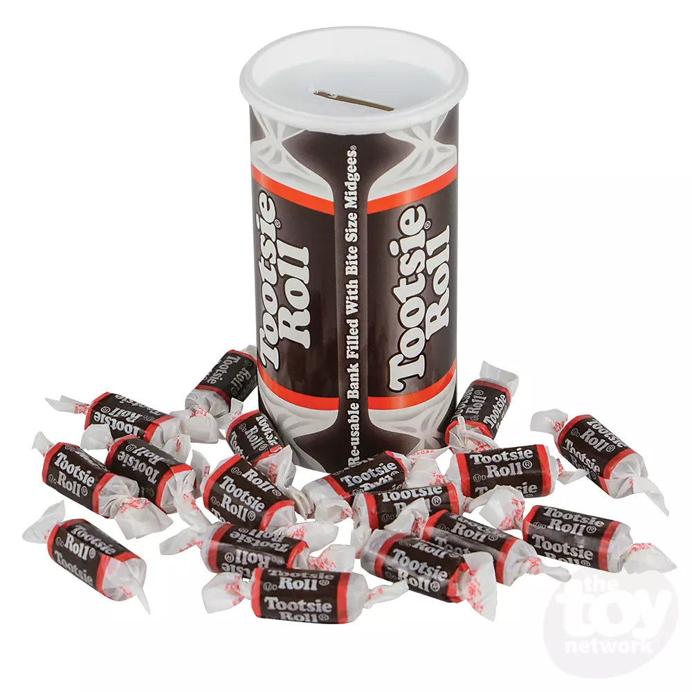 Tootsie X-Mas Roll Bank 4oz X 24 Units