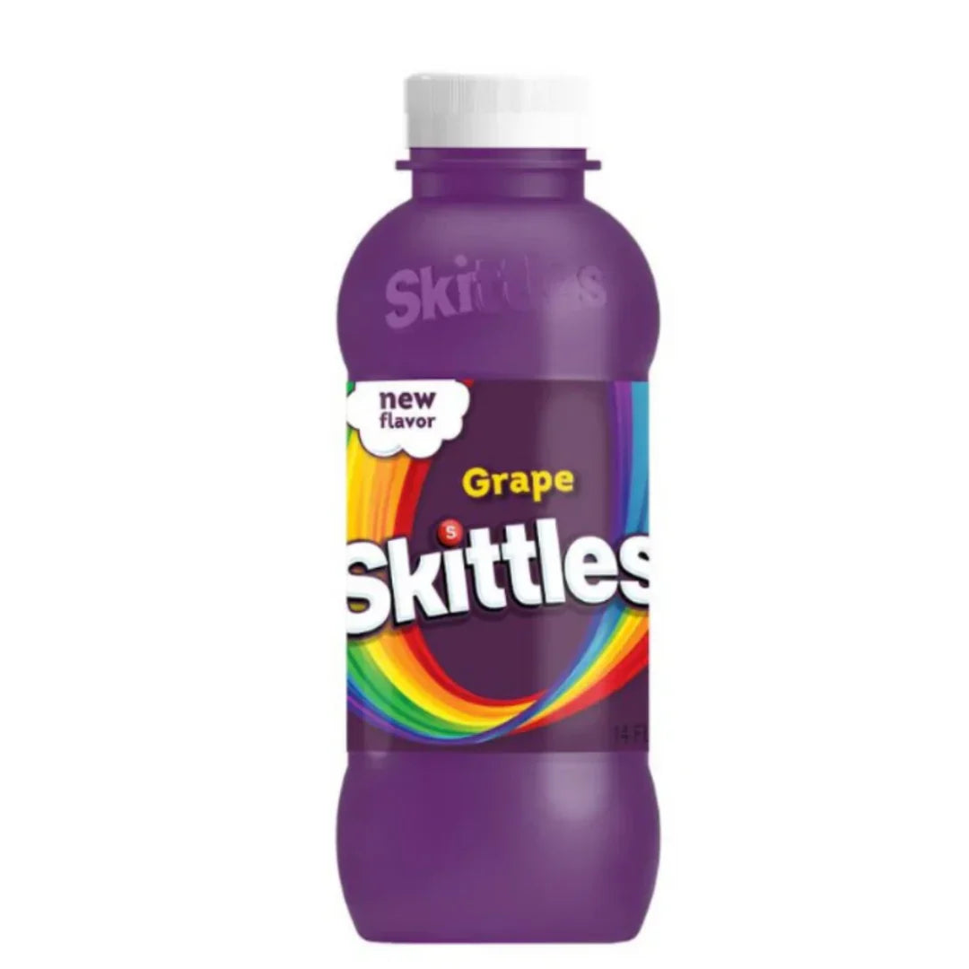Skittles Grape Fruit Drink 14oz X 12 Units (Shipping Included)