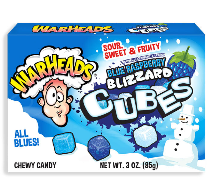 Xmas - Warheads Blizzard Cubes 3oz X 12 Units