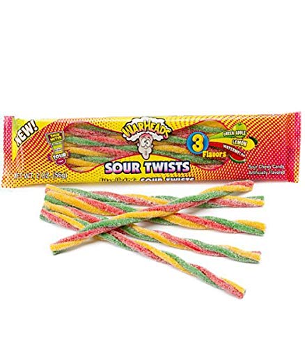 Warheads Sour Twists 2 Oz (X15units) - CandyStation