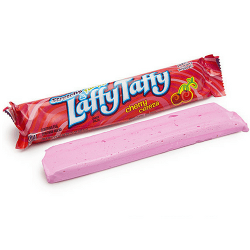 Wonka Laffy Taffy Cherry 1.5oz X 24 Units - CandyStation