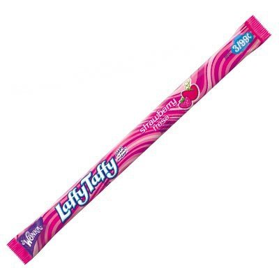 Wonka Laffy Taffy Rope - Strawberry Pre - Priced X 24 Units - CandyStation