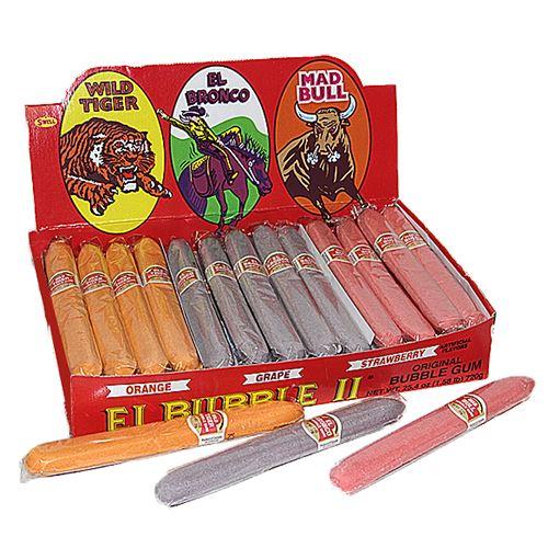 EL BUBBLE 2 BUBBLE GUM CIGARS UNPACEKD 