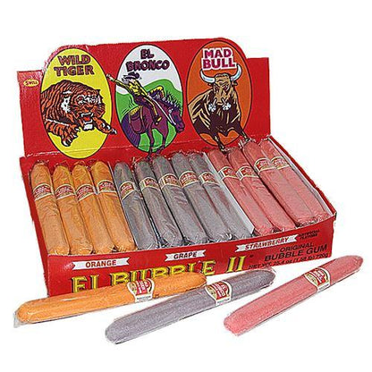 EL BUBBLE 2 BUBBLE GUM CIGARS UNPACEKD 