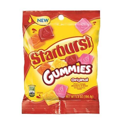 Starburst Gummies Original Peg Bag 5.8oz X 12 Units - CandyStation