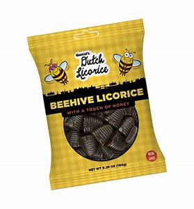 GUSTAF LICORICE BAGS - BEEHIVE 