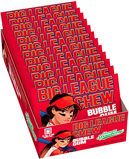 BIG LEAGUE CHEW GIRL STRAWBERRY