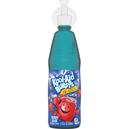 Kool-Aid Bursts Single Berry Blue 6.75oz X 12 Units