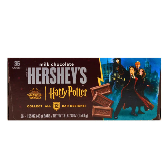 Halloween - Hershey Milk Chocolate - Harry Potter Std Size 1.55oz x 36 units