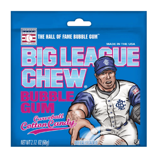 Big League Chew Cotton Candy 12 Units - CandyStation