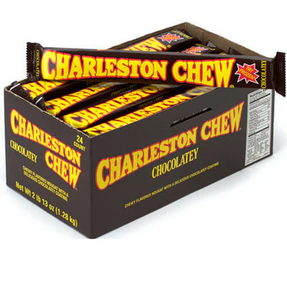 Charleston Chew Chocolate Std Size 1.88oz X 24 Units
