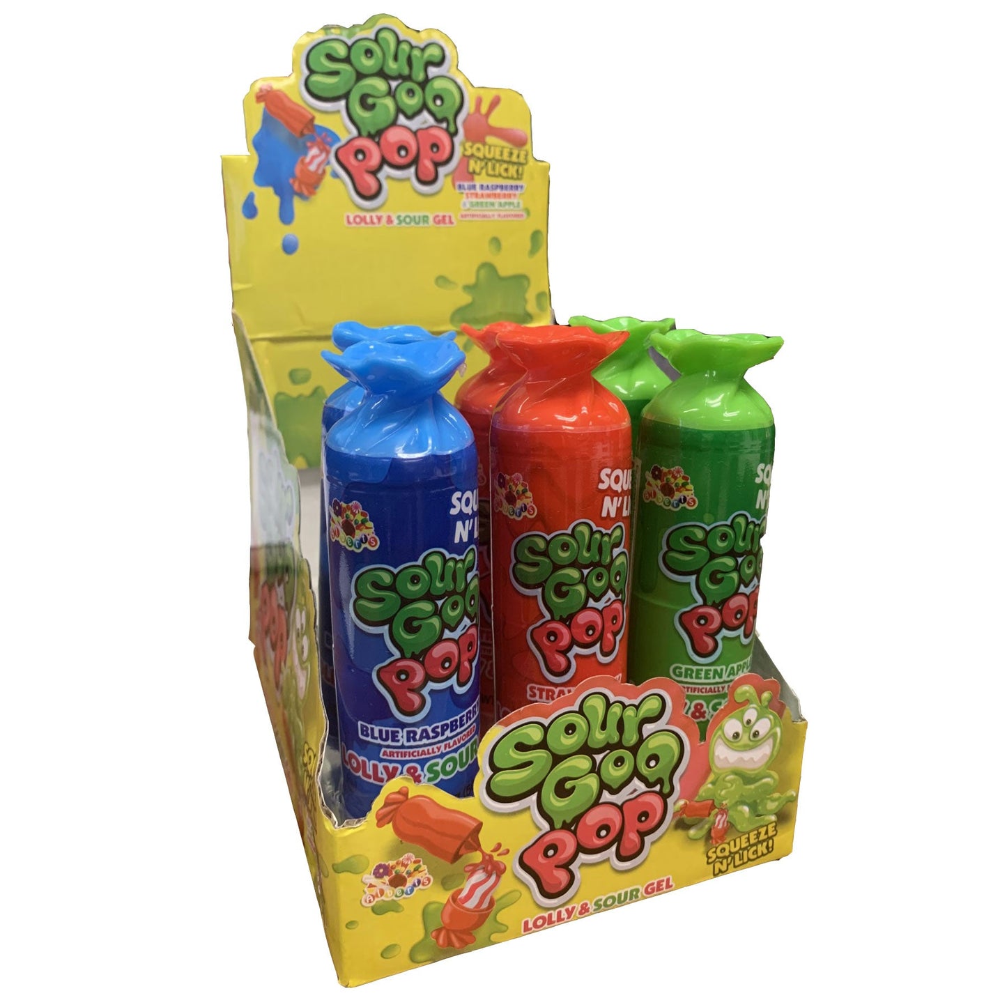Albert Sour Goo Pop 1.76oz X 12 Units