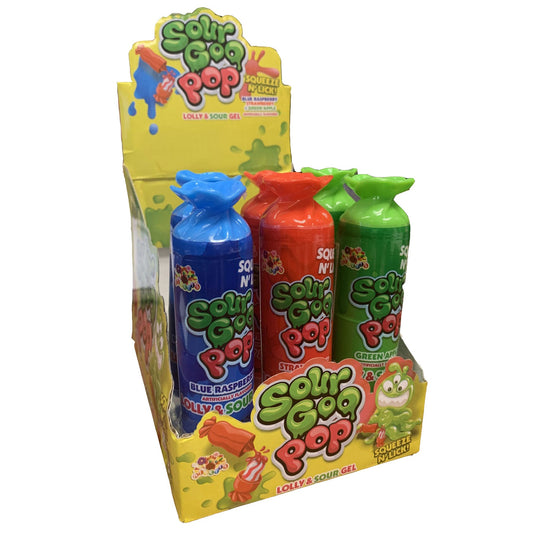Albert Sour Goo Pop 1.76oz X 12 Units