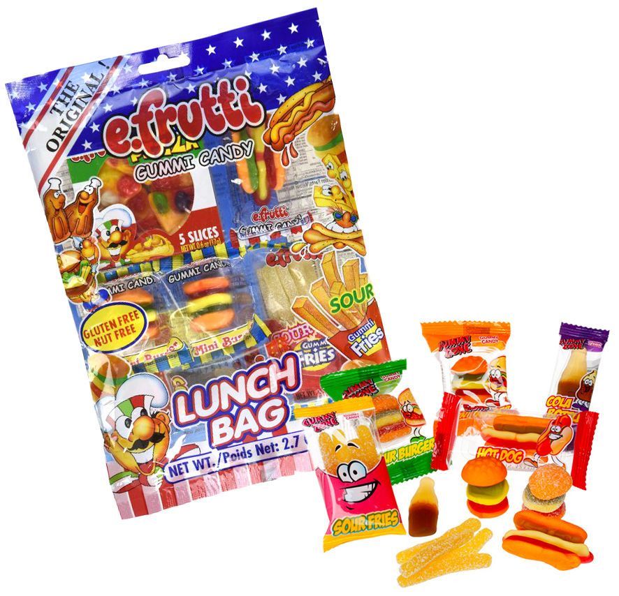 EFRUTTI LUNCH BAG PEG BAG UNPACKED 