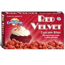 THEATER BOX COOKIE DOUGH RED VELVET CUPCAKE BITES