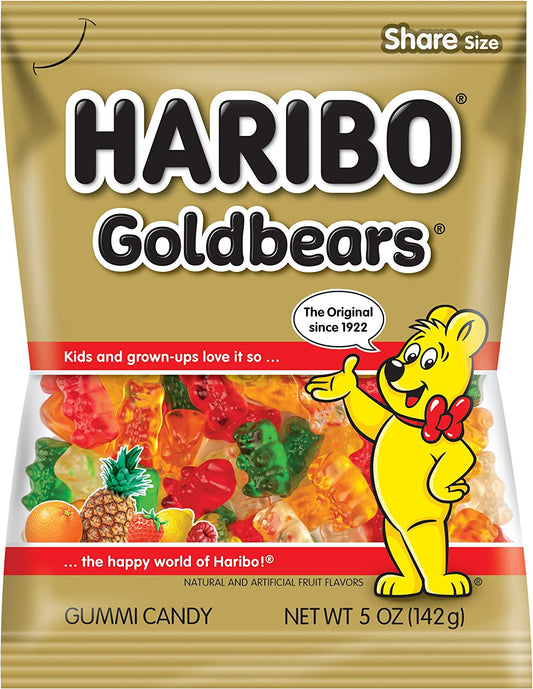 Haribo Gold Bears 5oz X 12 Units
