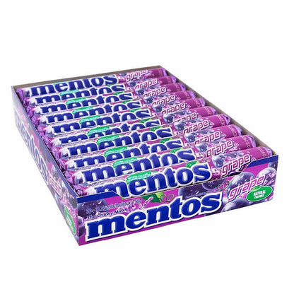 Europe Mentos Grape 38g X 20 Units