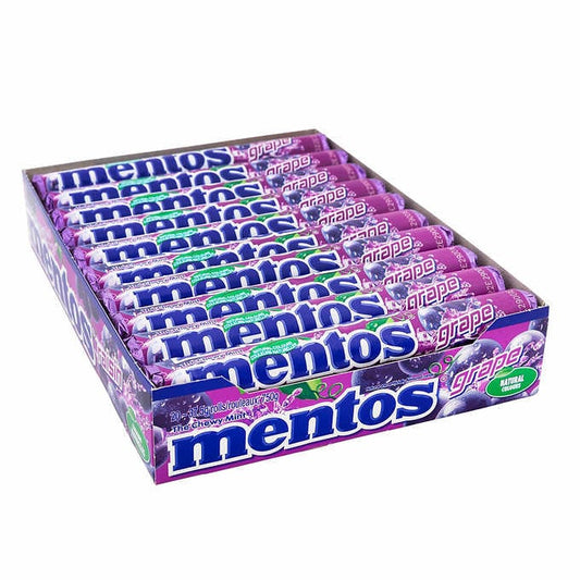 Europe Mentos Grape 38g X 20 Units