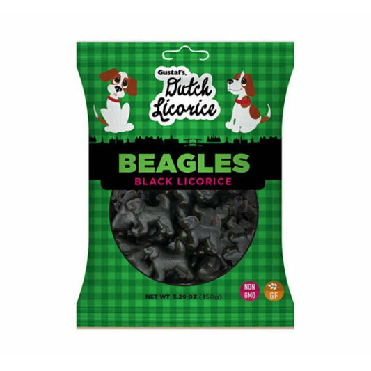 GUSTAF LICORICE BAGS  - BEAGLES 