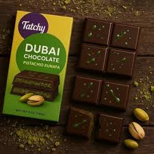 Tatchy Dubai Chocolate Pistachio Kunafa 5oz(142g) X 6 units
