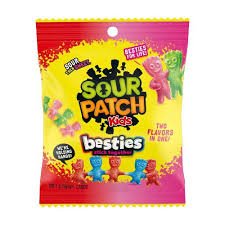 Sour Patch Kids Besties Peg Bag 3.18oz X 12 Units - CandyStation