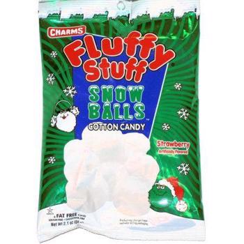 Xmas - Charms Fluffy Stuff Snow Balls 2.1oz X 24 Units