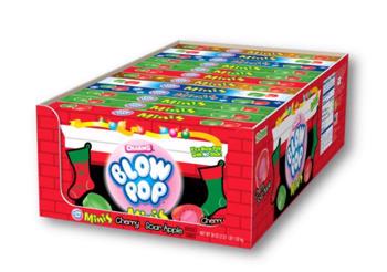 Xmas - Charms Blow Pop Minis 3oz X 12 Units