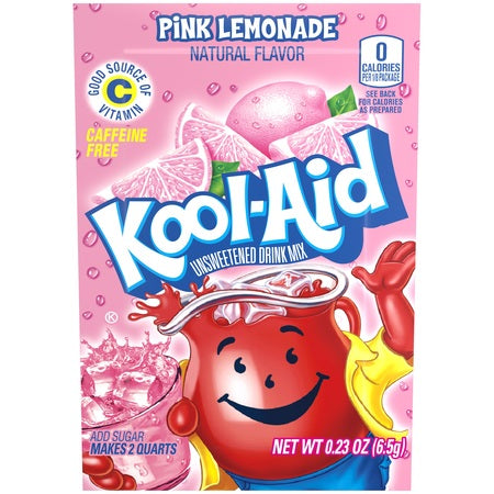 KOOL-AID UNSWEETENED 2QT - PINK LEMONADE