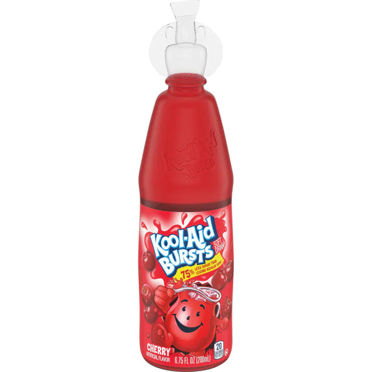 Kool-Aid Bursts Single Cherry 6.75oz X 12 Units