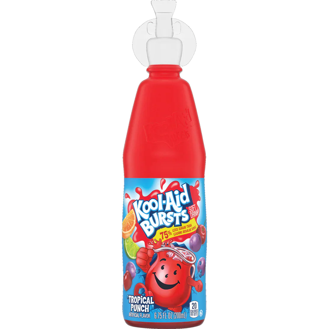 Kool-Aid Bursts Single Tropical Punch 6.75oz X 12 Units