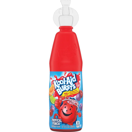 Kool-Aid Bursts Single Tropical Punch 6.75oz X 12 Units