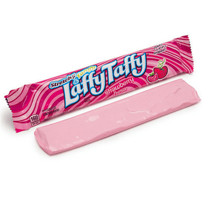 Wonka Laffy Taffy Strawberry 1.5oz X 24 Units - CandyStation