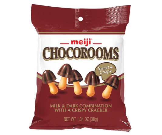 Meiji Chocorooms 1.34 Oz X 8 Units
