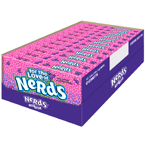 THEATER BOX WONKA NERDS GRAPE STRAWBERRY