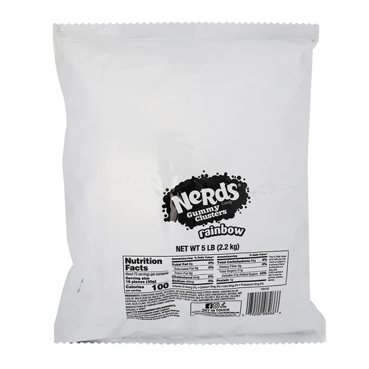 Nerd Rainbow Gummy Cluster 5lb
