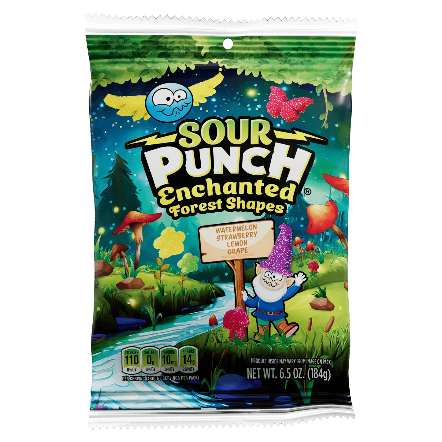 Sour Punch Enchanted Forest Shapes 6.5oz X 9 Units