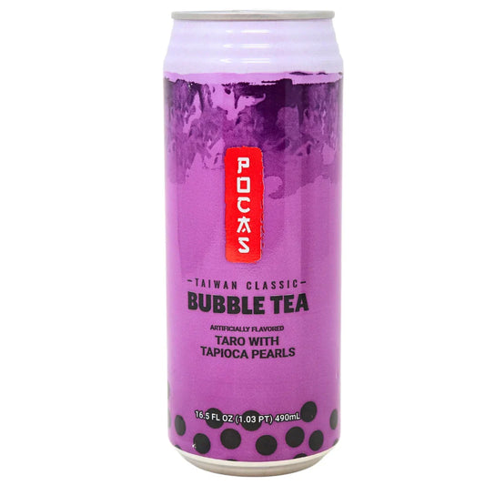 Pocas Bubble Tea Taro 16.5oz X 24 Units