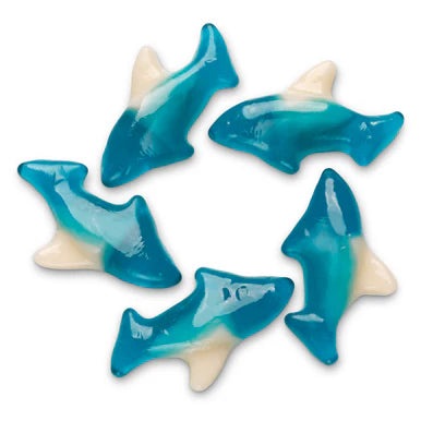 Bulk Albanese Gummi Blue Sharks 5lb
