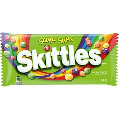 SKITTLES SOUR - STANDARD SIZE 